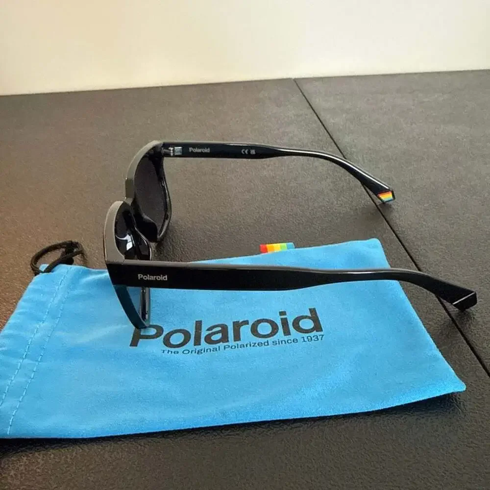 Polaroid PLD 6191/S Black Polarized Square Sunglasses